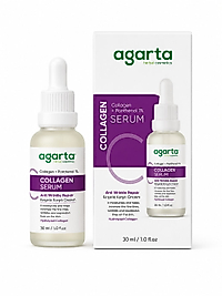 Agarta Collagen Serum 30 ml | Kolajen ve Panthenol %1 İçeren Kırışıklık Karşıtı Serum