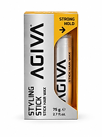 Agiva Styling Stick Hair Wax Strong Hold 75 gr | Güçlü Tutuş Saç Şekillendirici Wax Stick