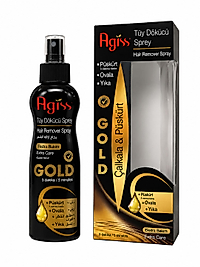 Agiss Gold Tüy Dökücü Sprey Ekstra Bakım 5 Dakikada Etkili Hair Remover Spray