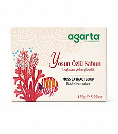 Agarta Yosun Özlü Sabun 150 gr Doğal Bakım Sabunu