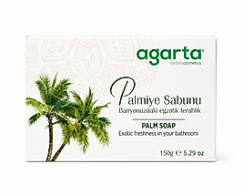 Agarta Palmiye Sabunu 150 gr Doğal Bitkisel Bakım Sabunu
