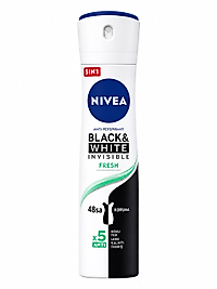 Nivea Black & White Invisible Fresh Sprey Deodorant 150 ml