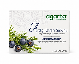 Agarta Ardıç Katranı Sabunu 150 gr Saç ve Cilt Bakım Sabunu