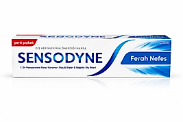 Sensodyne Ferah Nefes Hassasiyet Karşıtı Diş Macunu Güçlü Dişler ve Sağlıklı Diş Etleri