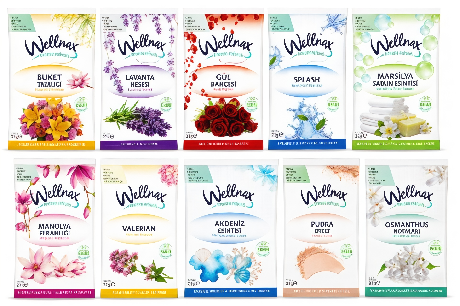 Wellnax Breeze Refresh Ortam Koku Kesesi 21 gr