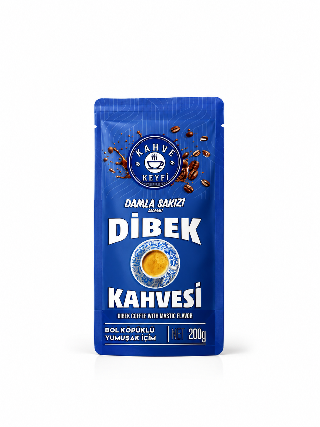 Kahve Keyfi – Damla Sakızlı Dibek Kahvesi 200 Gr