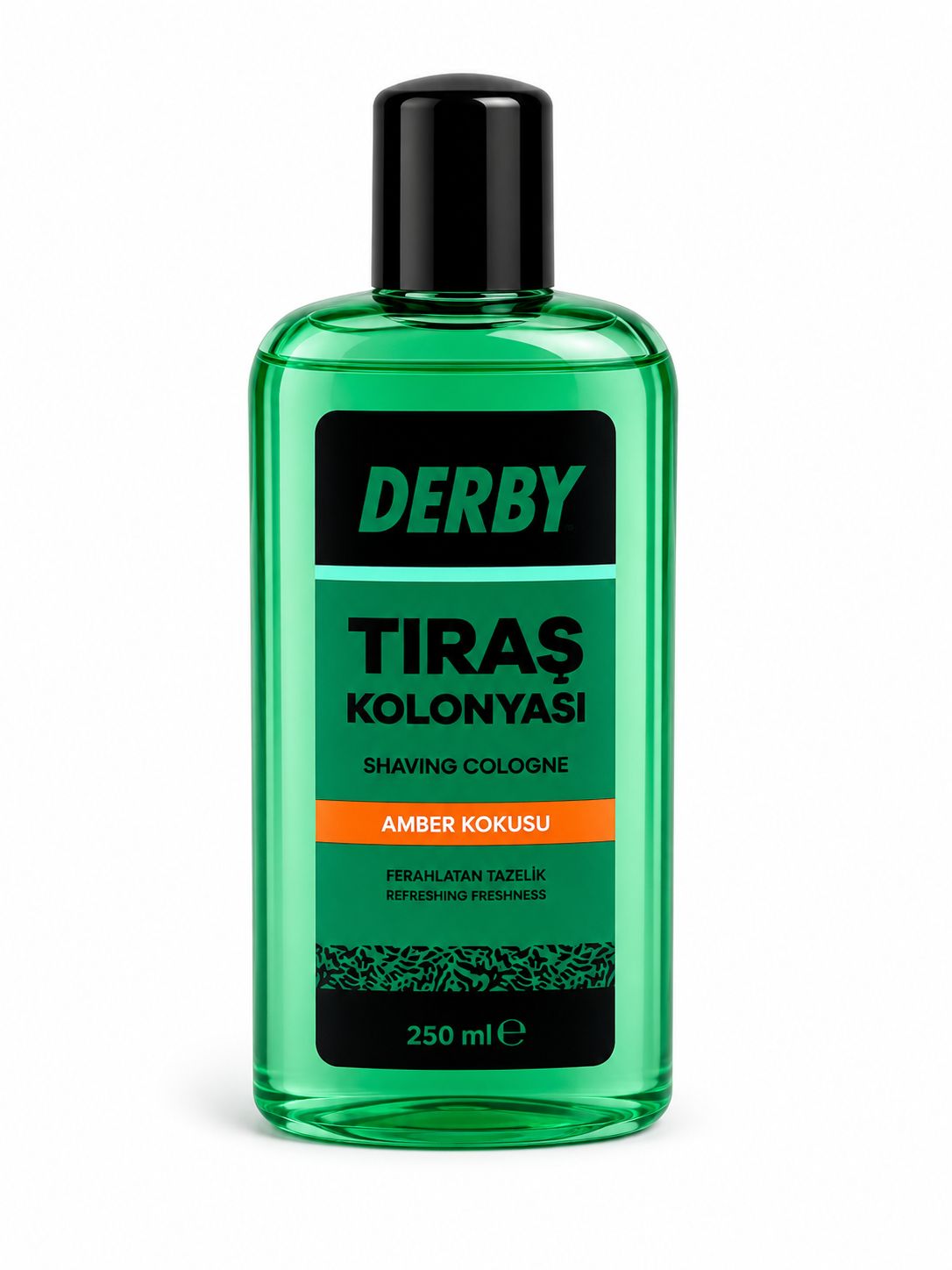 Derby Tıraş Kolonyası Amber Kokusu 250 ml Ferahlatıcı Shaving Cologne