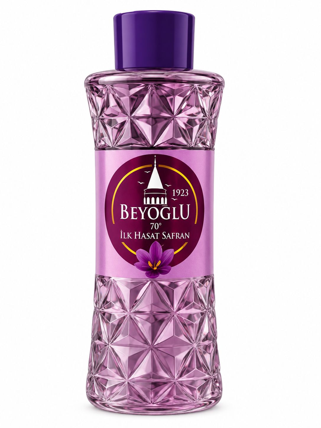 Beyoğlu İlk Hasat Safran Kolonyası 70° Ferahlatıcı Kolonya