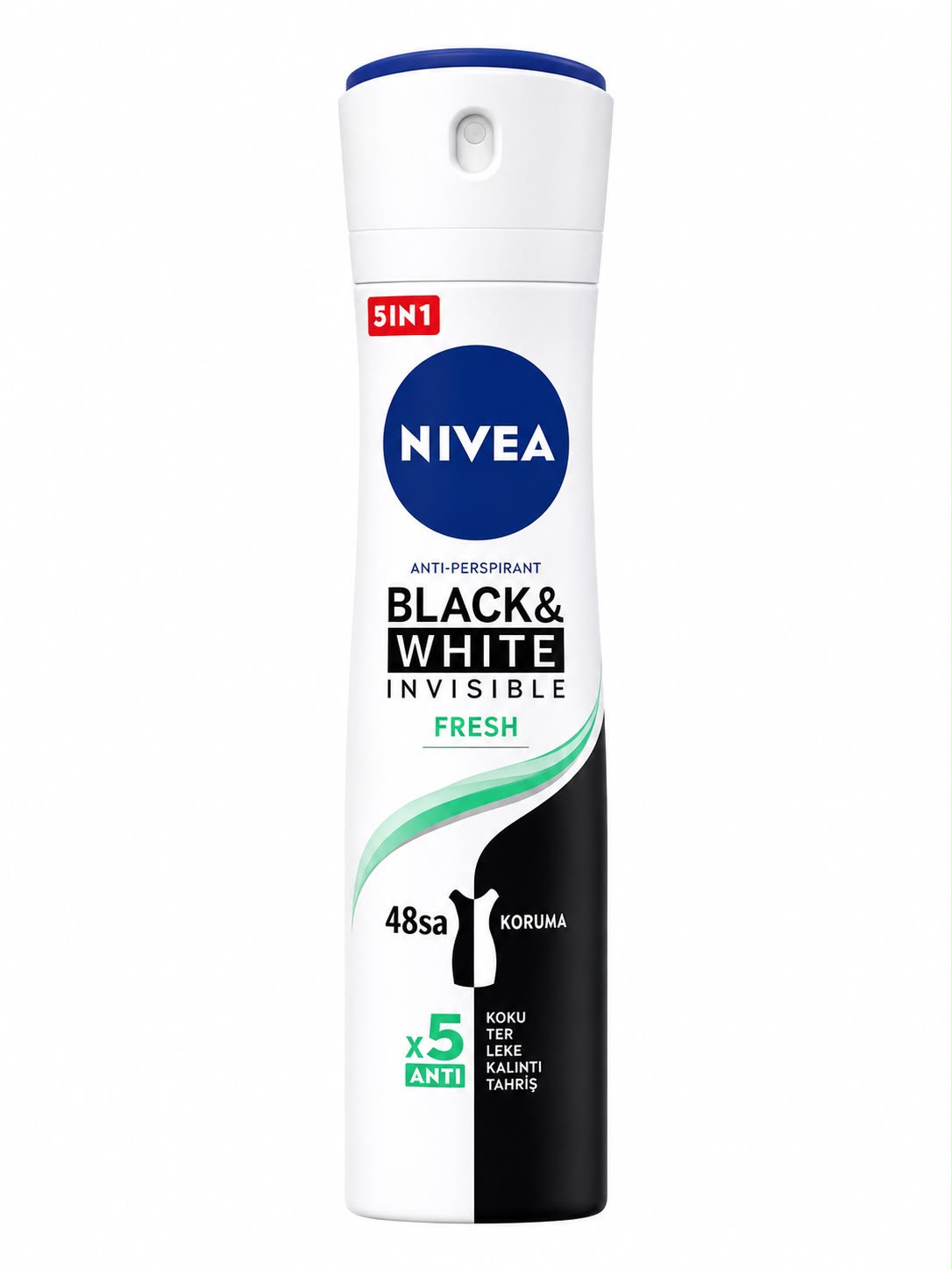 Nivea Black & White Invisible Fresh Sprey Deodorant 150 ml