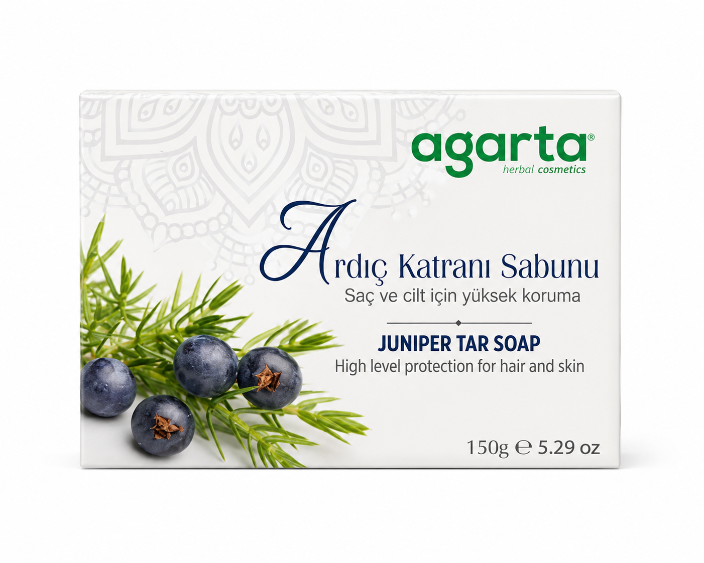 Agarta Ardıç Katranı Sabunu 150 gr Saç ve Cilt Bakım Sabunu