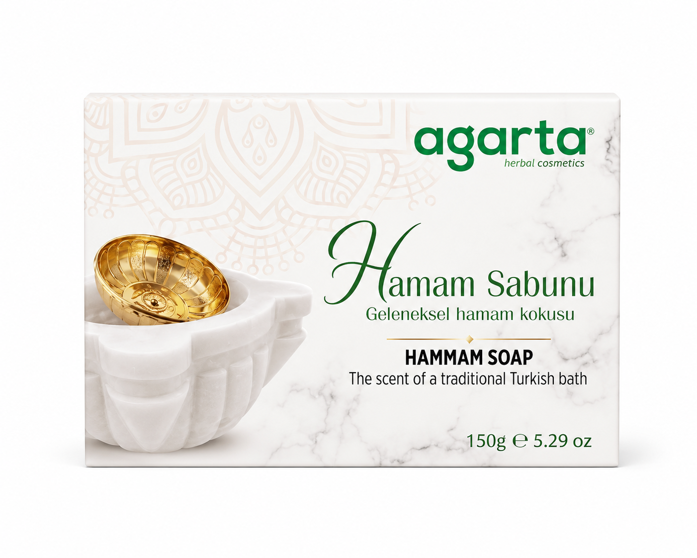 Agarta Hamam Sabunu 150 gr Geleneksel Türk Hamamı Kokulu Sabun