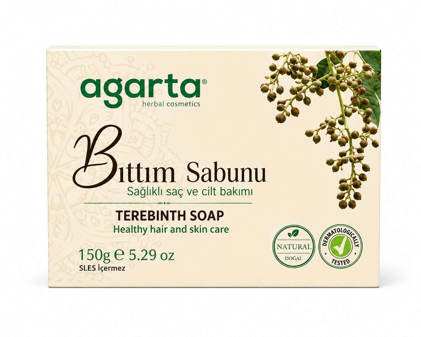 Agarta Bıttım Sabunu 150 gr Saç ve Cilt Bakım Sabunu