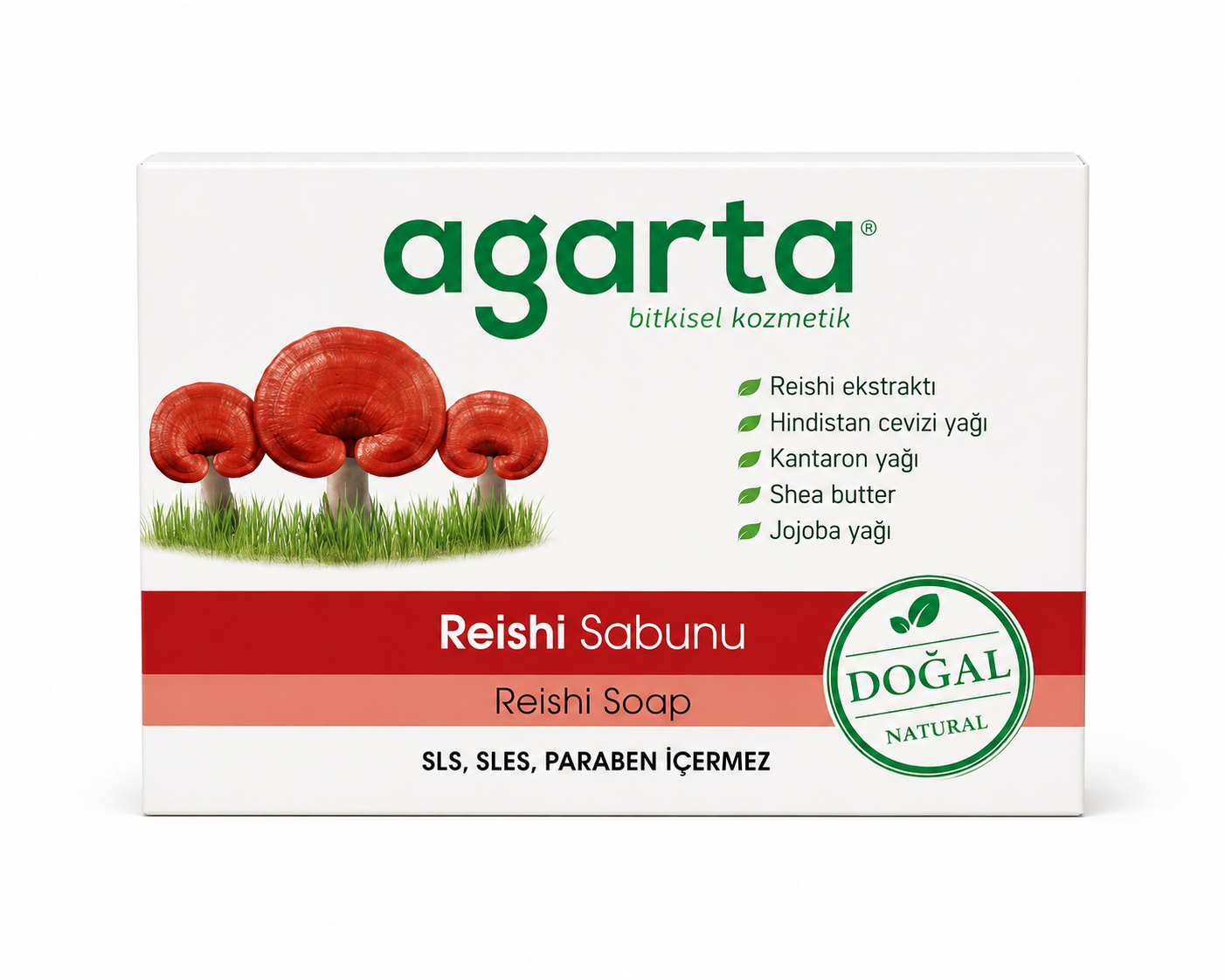 Agarta Reishi Sabunu 150 gr Doğal Bakım Sabunu