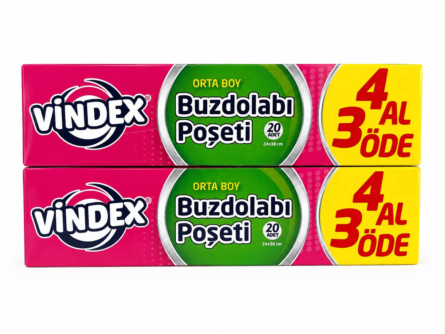 Orta Boy Buzdolabı Poşeti 20 Adet