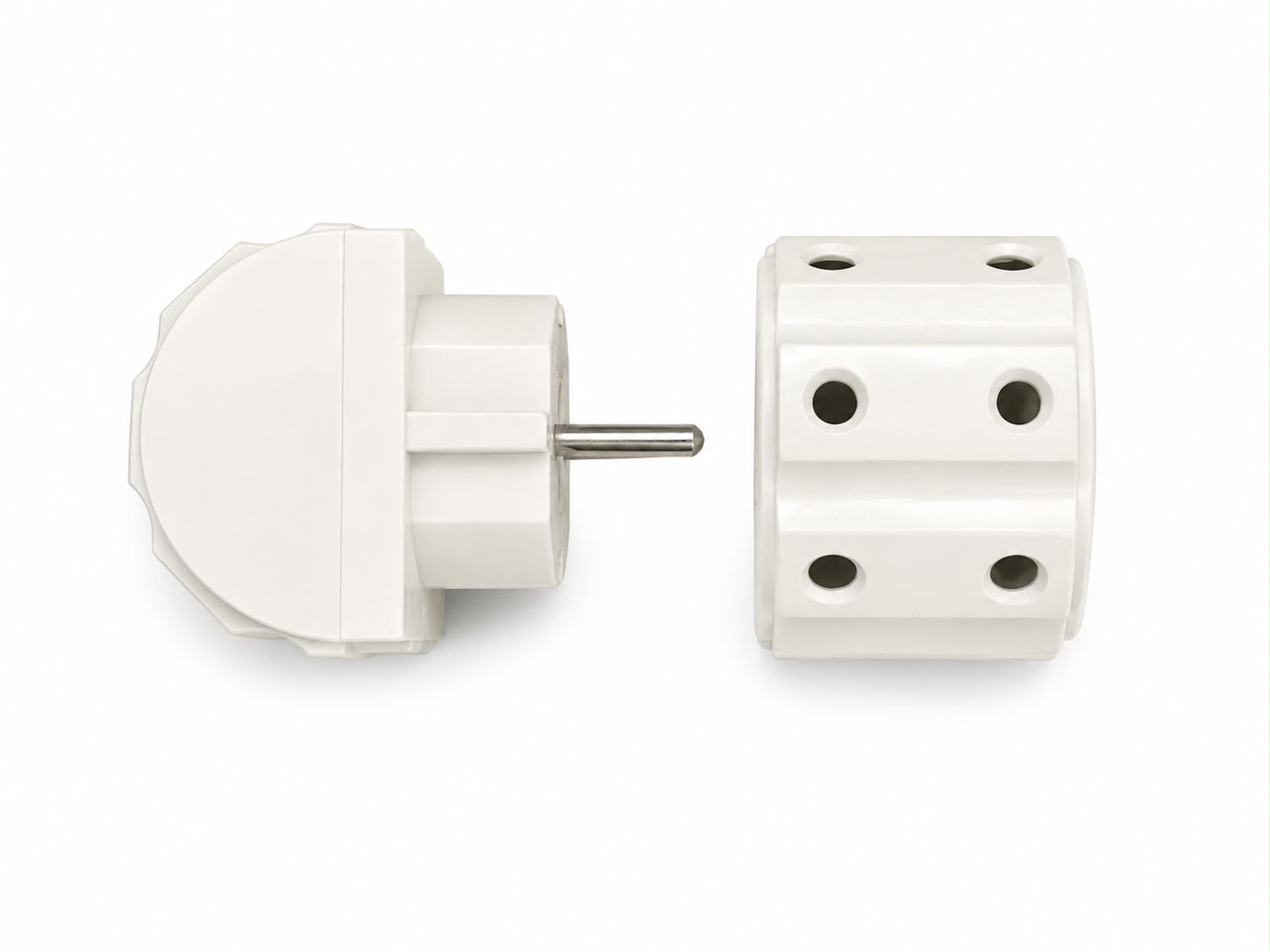 Topraklı Fiş Çoklayıcı Priz Adaptörü 5 ' Li