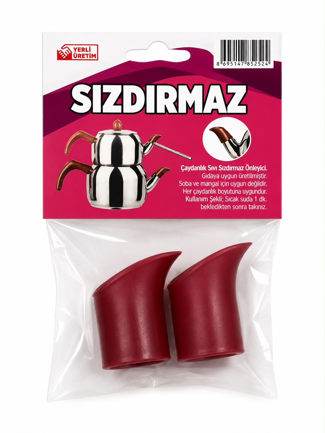 Renkli Çaydanlık Sızdırmaz Aparat
