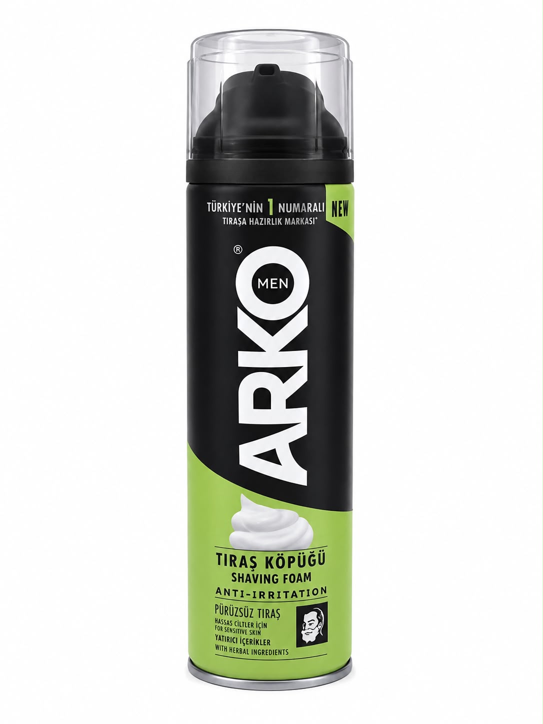 Anti-Irritation Tıraş Köpüğü Hassas Ciltler İçin 200 ML