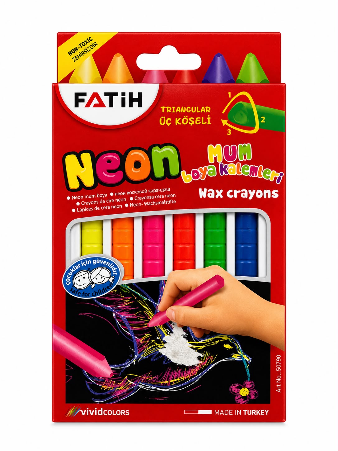 Neon Mum Boya Kalemi